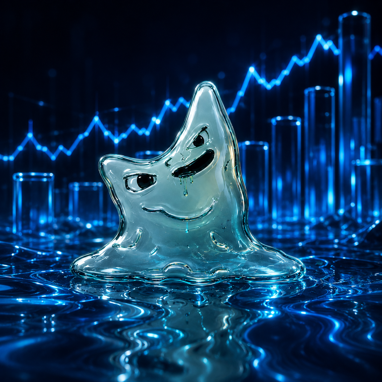 Floor is Liquidity mascot artwork
